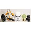 Image 1 : LOT OF STAR WARS COIN BANKS, CANDY