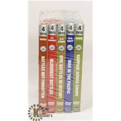 WWI MILITARY HERITAGE DVD COLLECTION SERIES.