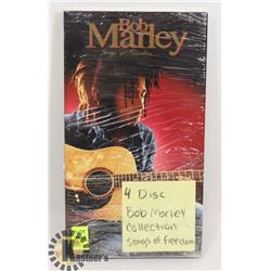 4 DISC BOB MARLEY COLLECTION SONGS OF FREEDOM
