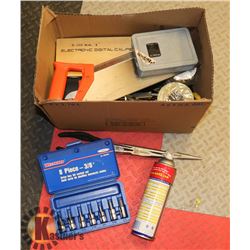 LOT OF ASSORTED TOOLS.