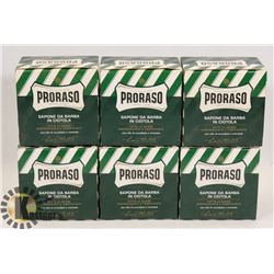 6 PRORASO SHAVING BOWLS