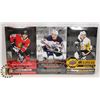 Image 1 : LOT OF 3 NEW SEALED UPPER DECK YOUNG GUNS NHL