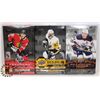 Image 1 : LOT OF 3 NEW SEALED UPPER DECK YOUNG GUNS NHL