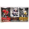 Image 1 : LOT OF 3 NEW SEALED UPPER DECK YOUNG GUNS NHL