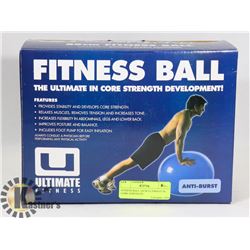 FITNESS BALL 55CM ULTIMATE IN CORE STRENGTH