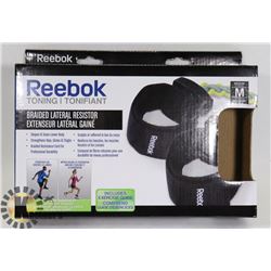 REEBOK TONING BRAIDED LATERAL RESISTOR RATED