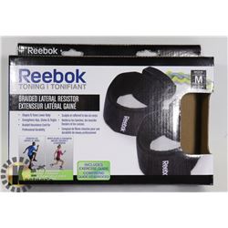 REEBOK TONING BRAIDED LATERAL RESISTOR RATED