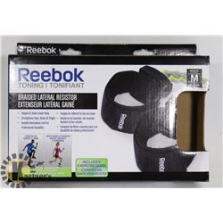 REEBOK TONING BRAIDED LATERAL RESISTOR RATED