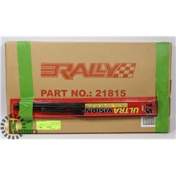 LOT OF 6 NEW 15" ULTRA VISION WIPER BLADES