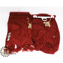 NEW RED BEAVER CANOE SCARF