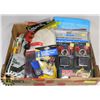 Image 1 : LOT OF MISCELLANEOUS TOOLS AND ACCESSORIES