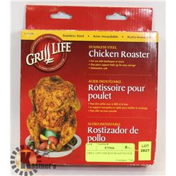 GRILL LIFE CHICKEN ROASTER NEW