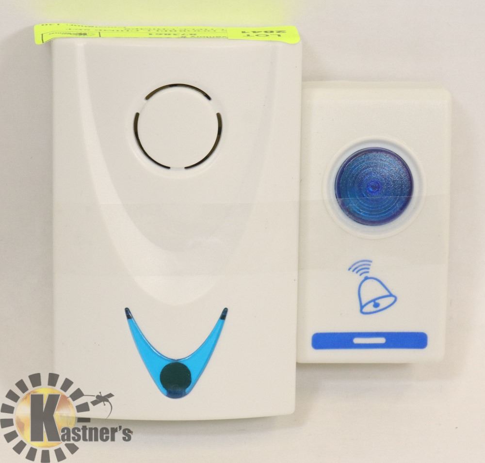 WIRELESS DOORBELL CHIME SET WITH MULTIPLE CHIMES