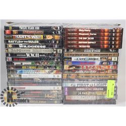 LOT OF ASSORTED DVD'S