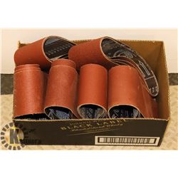 30 POWER SANDER BELTS 4" X 24"