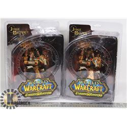 LOT OF 2 WOW JUDGE MALTHRED ACTION FIGURES