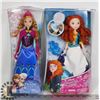 Image 1 : LOT OF TWO DISNEY PRINCESS ACTION FIGURES