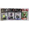 Image 1 : LOT OF 4 NFL PLAYER ACTION FIGURES