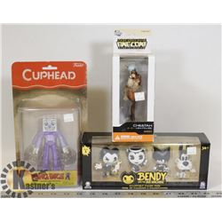 LOT OF 3 NEW COLLECTIBLE ACTION FIGURES