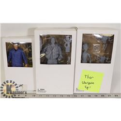 LOT OF 3 STARGATE ACTION FIGURES