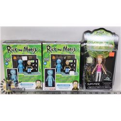 RICK AND MORTY ACTION FIGURE BUNDLE