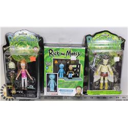 RICK AND MORTY ACTION FIGURE BUNDLE