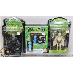 RICK AND MORTY ACTION FIGURE BUNDLE