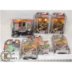 LARGE BUNDLE OF JURASSIC WORLD COLLECTIBLES