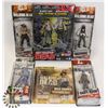 Image 1 : LOT OF 7 WALKING DEAD COLLECTIBLE FIGURES
