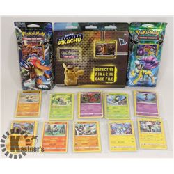 LOT OF POKÉMON THEME DECKS AND COLLECTORS CARDS