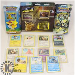 LOT OF POKÉMON THEME DECKS AND COLLECTORS CARDS