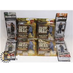 FLAT OF ASSORTED WALKING DEAD FIGURES