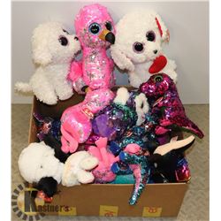 BOX OF TY STUFFIES