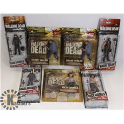BOX OF ASSORTED WALKING DEAD FIGURES