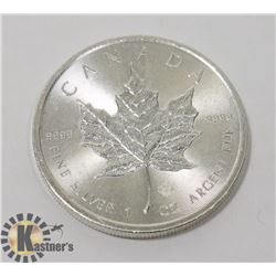 2014 CANADIAN FINE SILVER 1-OZ $5 COIN