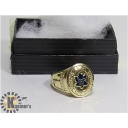 MEN STAINLESS STEEL NHL RING SIZE 12 (TORONTO