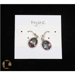 #57-MYSTIC TOPAZ DANGLING EARRINGS