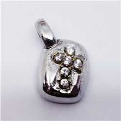 SILVER CZ PENDANT