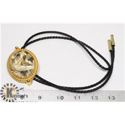 BOLO TIE WITH SNAKE HEAD