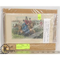 30 STEEL ENGRAVED PLATES C. 1850 BY JOHN LEECH -