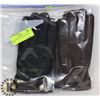 Image 1 : 2PK LADIES LEATHER GLOVES SZ MED