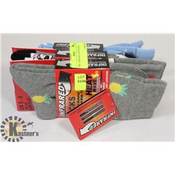 3PK LADIES HEAT WAVE SOCKS