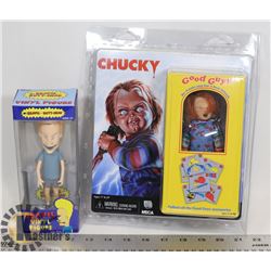 CHUCKY + BEAVIS COLLECTIBLES