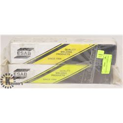 2 SLEEVES ESAB 3/32 WELDING ROD