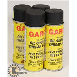 4 CANS OF OIL COUNTRY THREAD SPRAY