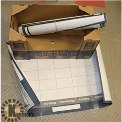 LOT OF NEW DOUBLE SIDED DRY ERASE CALENDARS