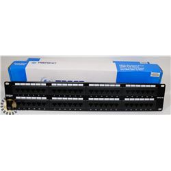 LOT OF NEW TRENDNET PATCH PANEL TC-P48C5E