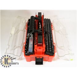 BLACK AND DECKER BIT SET IN CASE