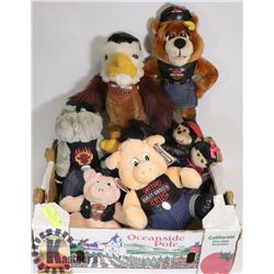LOT OF HARLEY DAVIDSON STUFFED ANIMALS -
