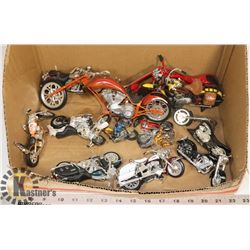 LOT OF MOSTLY HARLEY DAVIDSON DIECAST COLLECTIBLE